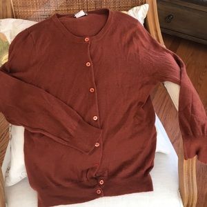J Crew Featherweight cashmere cardigan